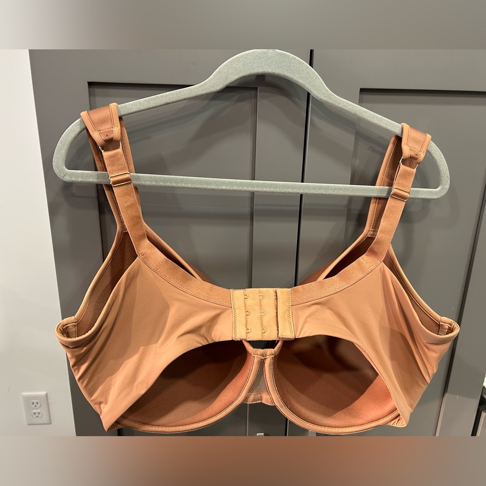 Third Love 24/7 Perfect Coverage Bra Womens 40G Mocha Lightly Lined Underwire - Picture 2 of 4